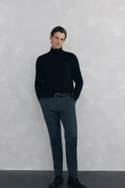 Pedro del Hierro Camisolas-Camisola gola cisne Preto