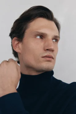 Pedro del Hierro Camisolas-Camisola gola cisne Azul