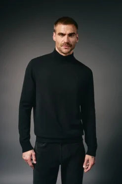 OOTO Camisolas-Camisola gola perkins Preto