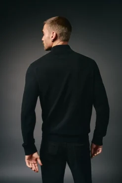 OOTO Camisolas-Camisola gola perkins Preto