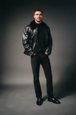 OOTO Camisolas-Camisola gola perkins Preto