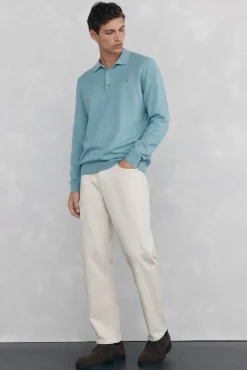 Pedro del Hierro Camisolas-Camisola gola polo Azul