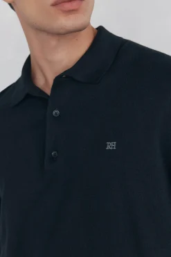 Pedro del Hierro Camisolas-Camisola gola polo Preto