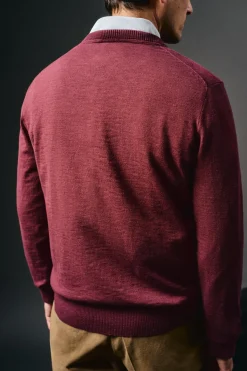 OOTO Camisolas-Camisola gola redonda algodão Granada