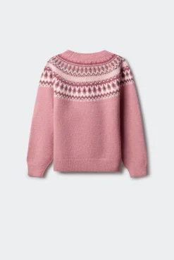 Springfield Kids Malhas-Camisola grego para menina rosa