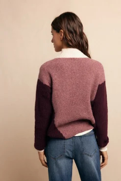 Slowlove Camisolas-Camisola intársia Tostado