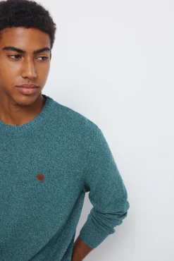 Springfield Camisolas-Camisola liso de fantasia torcida azul