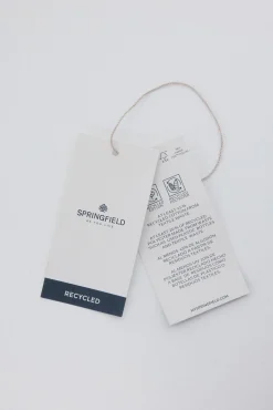 Springfield Camisolas-Camisola liso de fantasia torcida azul