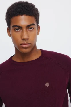 Springfield Camisolas-Camisola liso de gola alta estampado