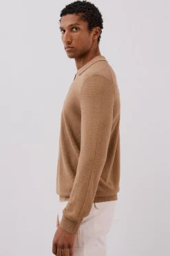 Cortefiel Camisolas-Camisola malha fina Tostado