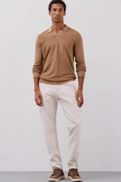 Cortefiel Camisolas-Camisola malha fina Tostado