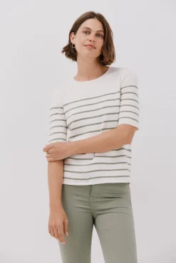 Cortefiel Camisolas-Camisola manga curta Verde