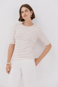 Cortefiel Camisolas-Camisola manga curta Castanho