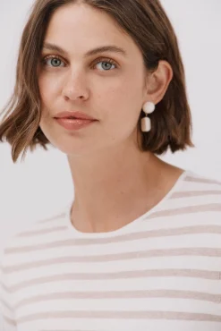 Cortefiel Camisolas-Camisola manga curta Castanho