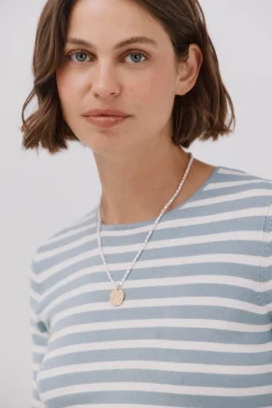 Cortefiel Camisolas-Camisola manga curta Azul