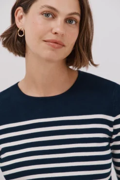 Cortefiel Camisolas-Camisola manga curta Azul