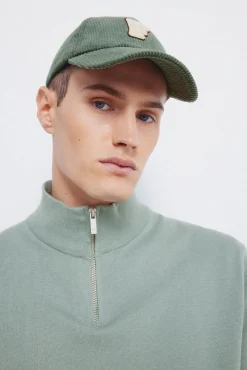 Springfield Camisolas-Camisola Milano com fecho-éclair verde