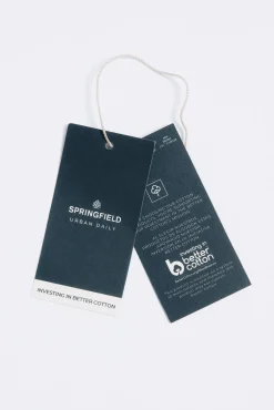 Springfield Camisolas-Camisola Milano com fecho-éclair cru