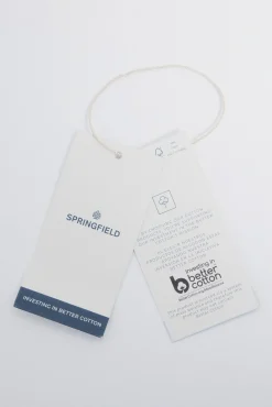 Springfield Camisolas-Camisola Milano com fecho-éclair azul