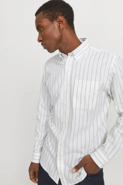 Jack & Jones Camisas-Camisola oxford slim fit Branco