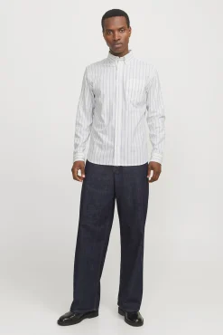 Jack & Jones Camisas-Camisola oxford slim fit Branco