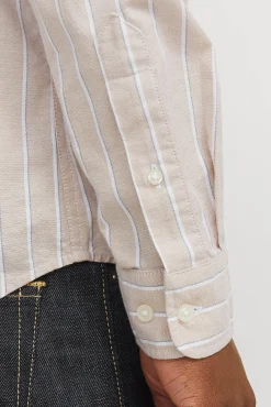 Jack & Jones Camisas-Camisola oxford slim fit Castanho