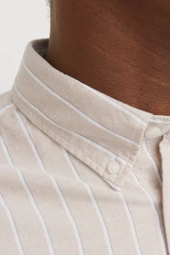 Jack & Jones Camisas-Camisola oxford slim fit Castanho