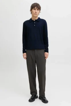 Jack & Jones Camisolas-Camisola polo de corte regular Azul