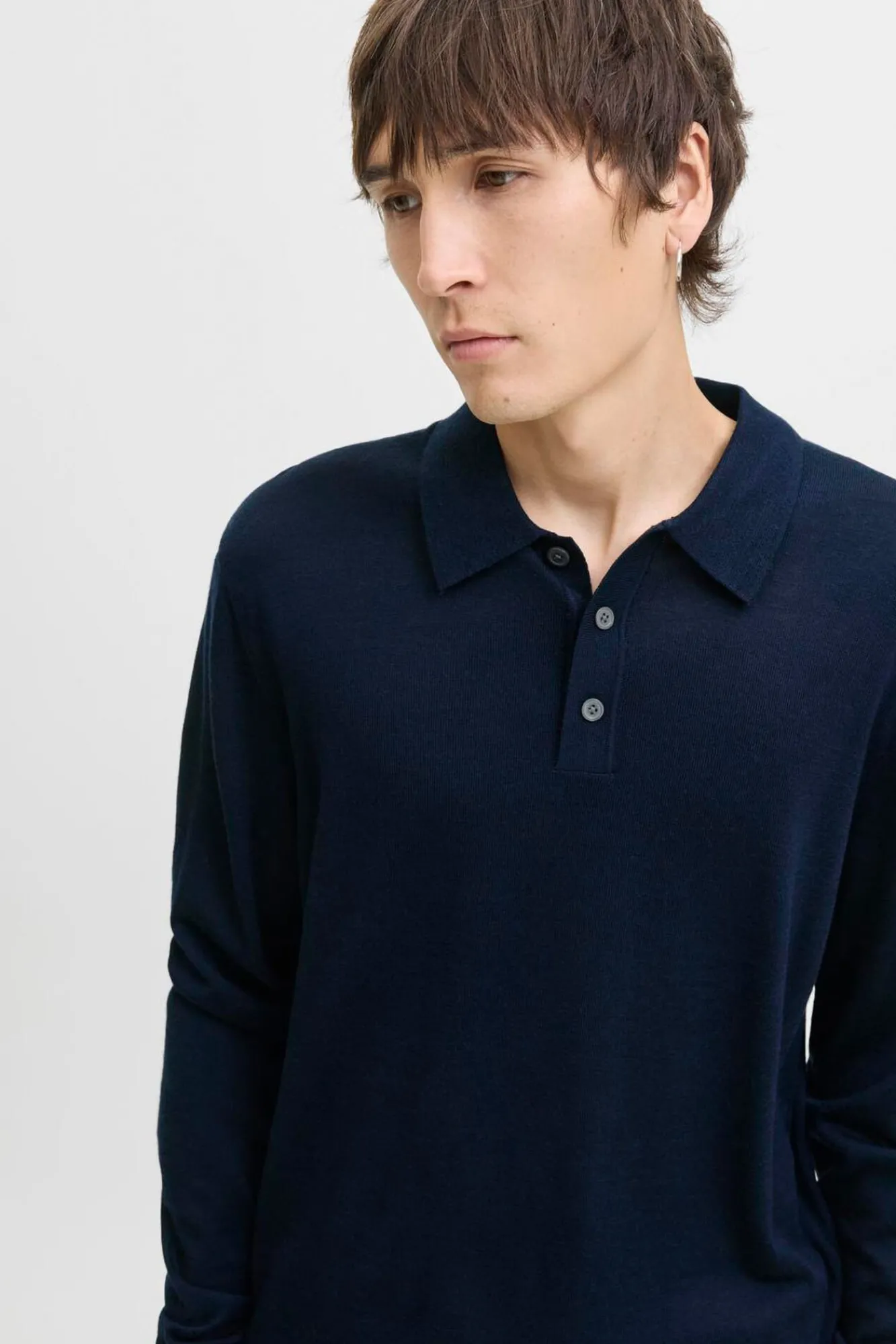 Jack & Jones Camisolas-Camisola polo de corte regular Azul