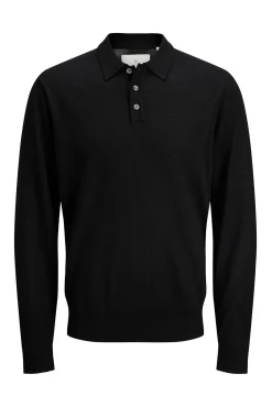 Jack & Jones Camisolas-Camisola polo de corte regular Preto