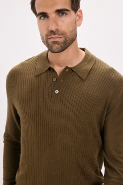 Jack & Jones Camisolas-Camisola polo de corte regular Castanho