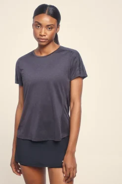 Dash and Stars T-Shirts-Camisola preta ultraleve preto