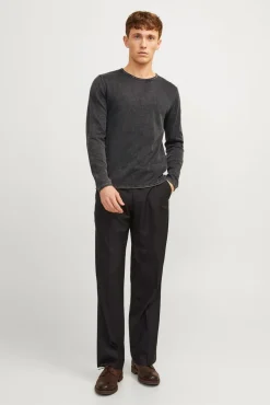 Jack & Jones Camisolas-Camisola regular fit preto