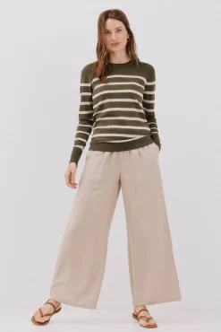 Cortefiel Camisolas-Camisola riscas Verde