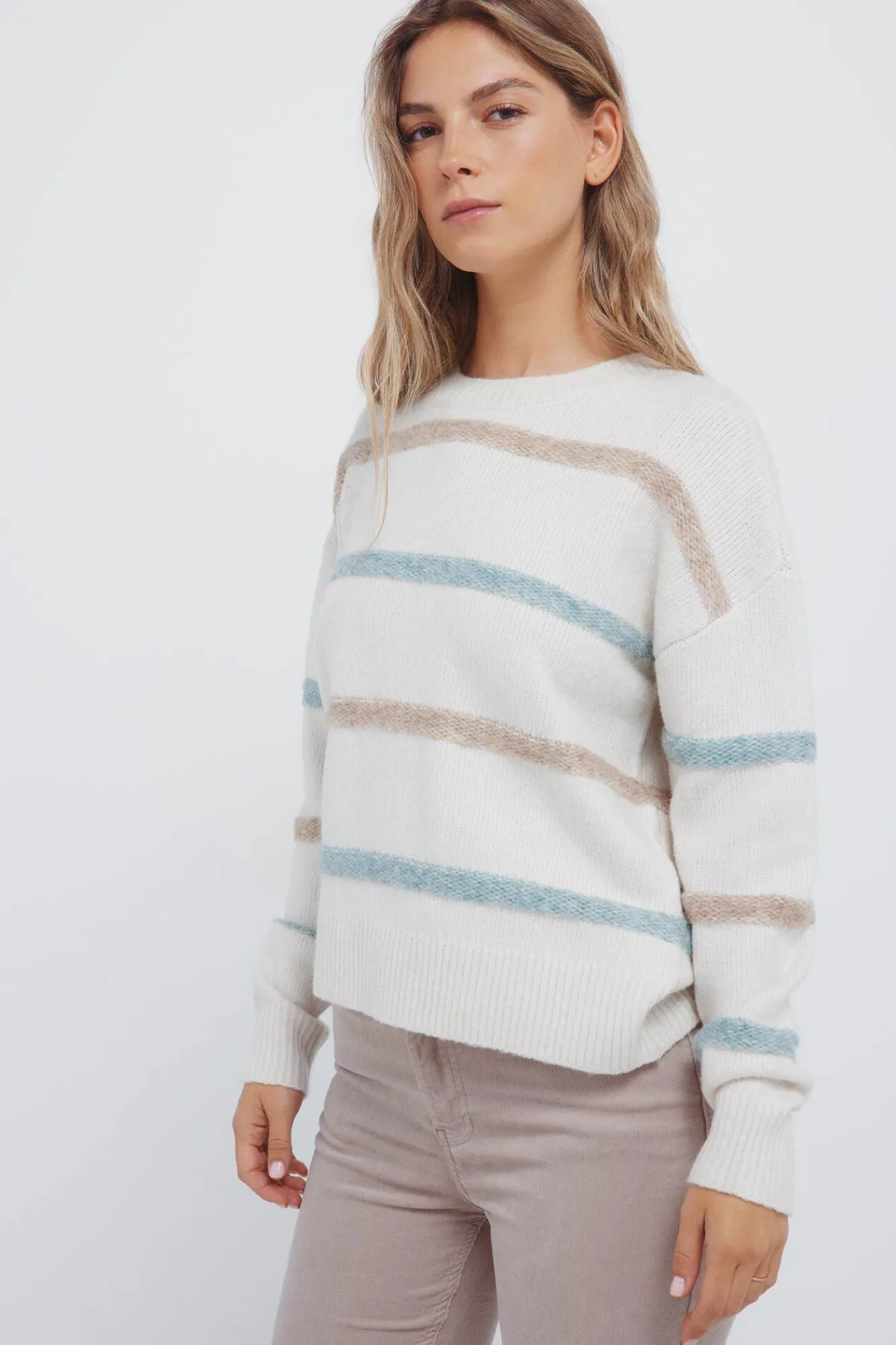 Springfield Camisolas-Camisola riscas bicolor vison