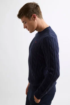 Williot Camisolas-Camisola trançado Azul