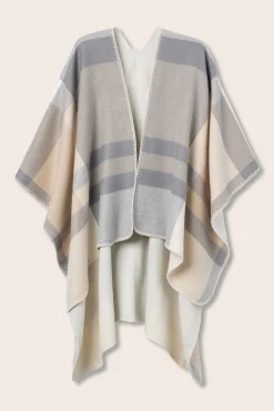 Vilanova Sobretudos-Capa Bege Xadrez estampado