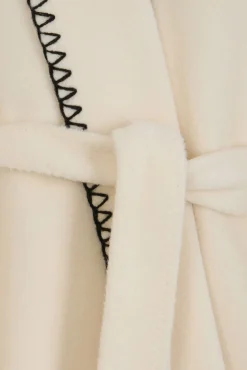 Morgan Sobretudos-Capa com cinto Ecru