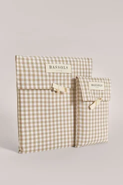 Bassols Edredons-Capa de edredom Aran Tostado