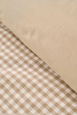 Bassols Edredons-Capa de edredom Aran Tostado