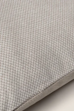 Textura Almofadas-Capa travesseiro algodão bicolorida 45 x 45 cm. bege