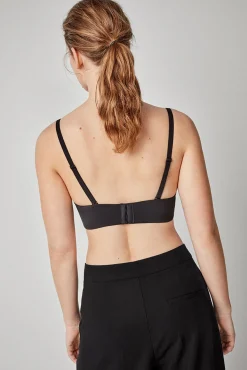 Gisela Roupa Interior-Capacidade do sutiã destacável preto