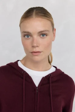 Pedro del Hierro Sobretudos|Camisolas-capuz com malha para atividades físicas Bordeaux