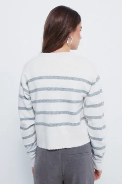 Springfield Camisolas-Cardigan com botões de gola redonda bege