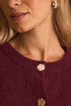 Polín Et Moi Camisolas-Cardigan com botões Mercedes Granada