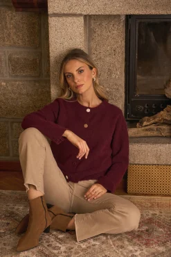 Polín Et Moi Camisolas-Cardigan com botões Mercedes Granada