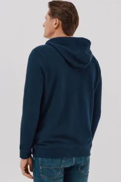 Cortefiel Camisolas-Cardigan com capuz Azul