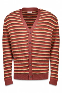 Springfield Camisolas-Cardigan com casaco de malha em botões vermelho