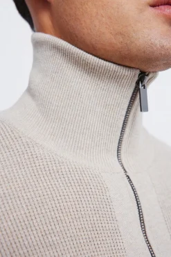 Springfield Camisolas-Cardigan com casaco de malha cru