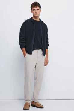 Springfield Camisolas-Cardigan com casaco de malha azul